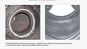 Jak mohou bt piny pokozen pneumatik.