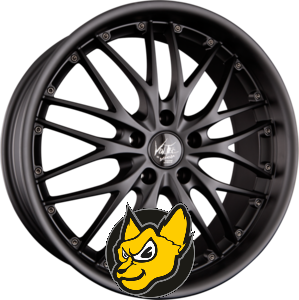 BARRACUDA VOLTEC T6 Matt Black Pure Sports 7.00 x 17 ET 33.00 4x100 matn ern pure sports